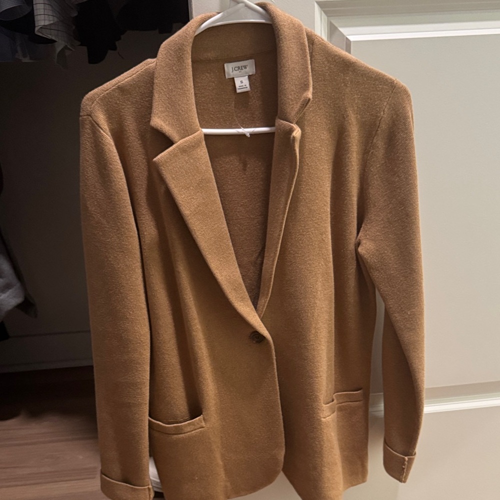 J. Crew Women's Camel Blazer